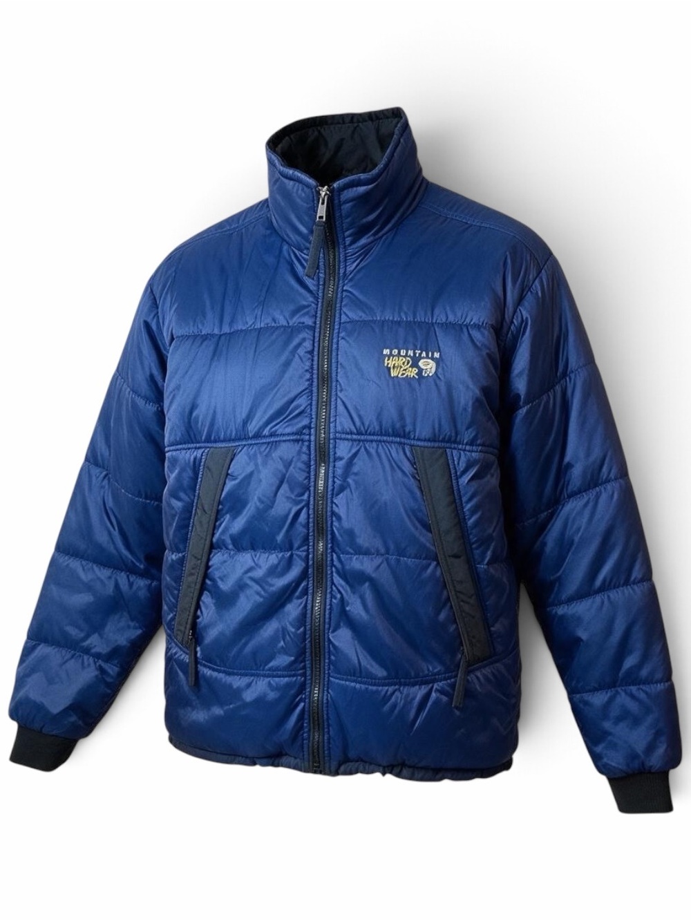 Mountain Hardwear Puffer Jacket men’s M Blue Fleece Lined